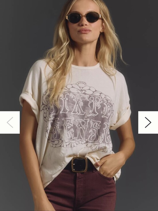 MOTHER Tops - Mother " The Big Deal " Sixth Sense Tee Size Medium